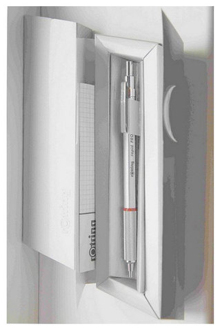 Rotring Rapid Pro Matte Silver, MBlue (19042919)