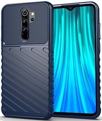 Чехол для Xiaomi Redmi Note 8 Pro цвет Blue (синий), серия Onyx от Caseport