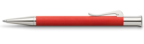 Ручка шариковая Graf von Faber-Castell Guilloche India Red