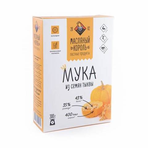 Мука тыквенная 400 г (Масляный король)