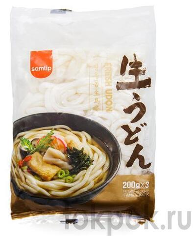 Лапша Удон в японском стиле Samlip Udon Noodle Fresh Udon, 600 гр