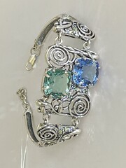 Диона (браслет из серебра)