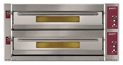 Печь для пиццы электрическая серии Millennium Valido 2-камерная с подом 73*73 см OEM-ALI 835BEM
