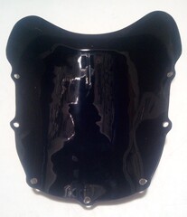 Ветровое стекло для Kawasaki ZZR 1100 1990 - 1992 г.в. / чёрное