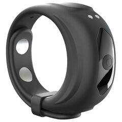 Черное эрекционное виброкольцо Fit Vibe Ring - 