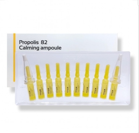 Успокаивающие ампулы для лица с прополисом Propolis 85 Calming Ampoule 1 коробка 10 ампул по 2 мл.