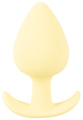 Жёлтая анальная втулка Mini Butt Plug - 6 см. - 
