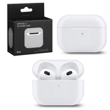 Силиконовый чехол для AirPods 3 Silicone Case (Белый)