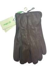 Перчатки. Мужские. Материал верха: Кожа оленя. Подклад: Трикотаж-шерсть. Наружний шов. 5 шт в упаковке.