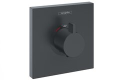 Hansgrohe ShowerSelect Highfow 15760670 Термостат для душа черный матовый фото