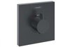 Hansgrohe ShowerSelect Highfow 15760670 Термостат для душа черный матовый