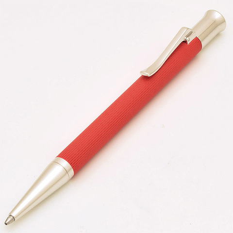 Ручка шариковая Graf von Faber-Castell Guilloche India Red