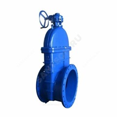 Задвижка чугунная 30ч539р с редуктором 120C ОГ Ру10