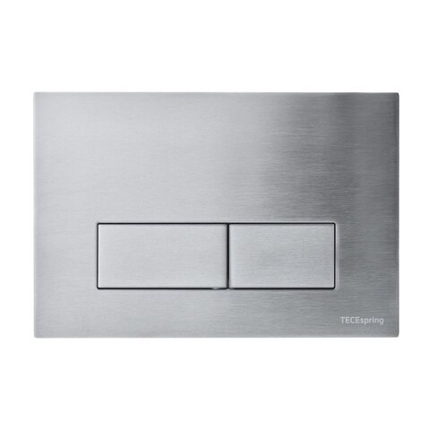 TECE 9940301 TECEspring Панель смыва с двумя прямоугольными клавишами, пластиковая, нержавеющая сталь