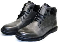 Купить зимние ботинки мужские в украине Ikoc 3620-3 S