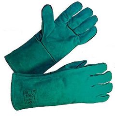 Краги спилковые пятипалые "Трек" (кевларовая нить, подкладка)