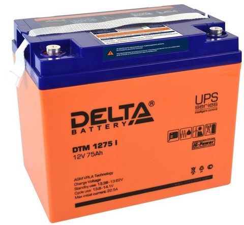 Аккумуляторная батарея Delta DTM 1275 I