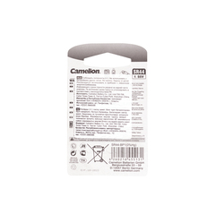 Батарейка CAMELION Silver Oxide SR44-BP1(0%Hg)
