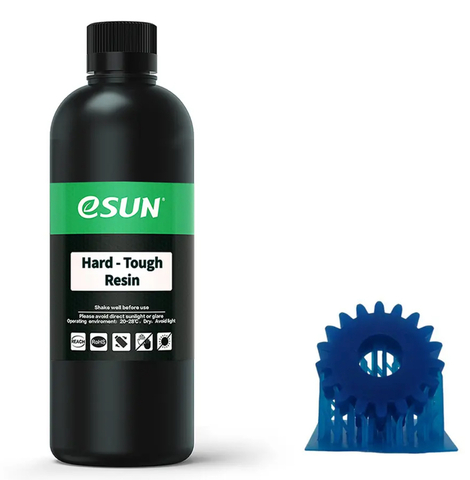 Фотополимер ESUN Hard-Tough Resin, синий, (1 л)