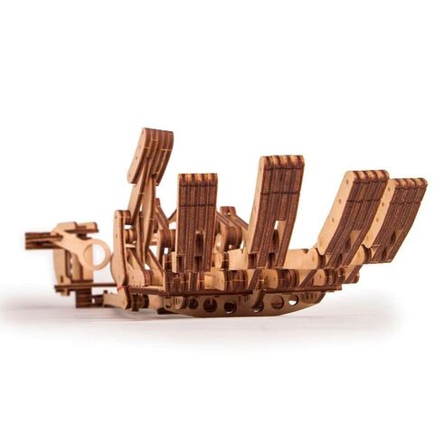 Механическая Рука Wood Trick - деревянный конструктор, сборная механическая модель, 3D пазл