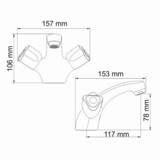 Amper 2903 Смеситель для раковины