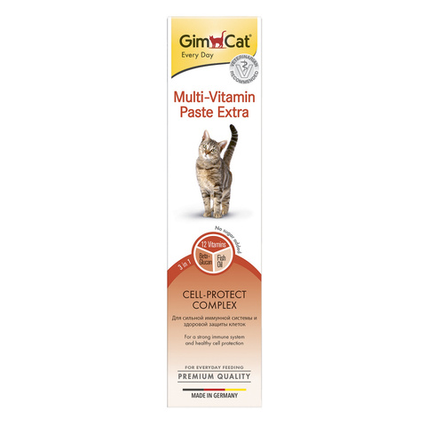 GimCat Паста для кошек Мультивитамин Экстра (200 г)