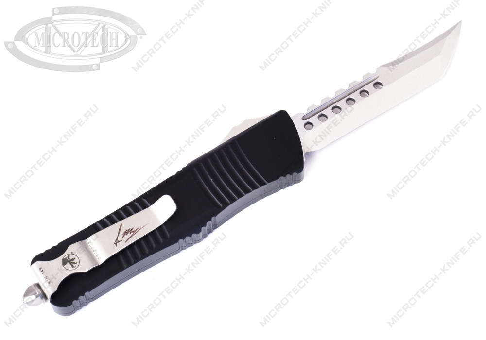 Нож Microtech Troodon Hellhound 619-10S Signature - фотография 