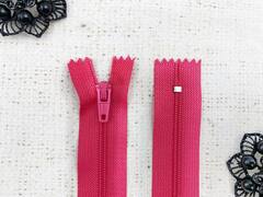 Молния брючная SBS автомат, L 20 см, Т3, н/р, яркая фуксия