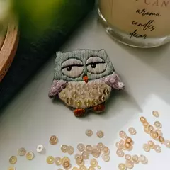 Брошь "Сова"