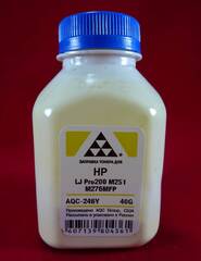 Тонер для картриджей CF212A Yellow (фл. 40г) (AQC-США) фас.Россия