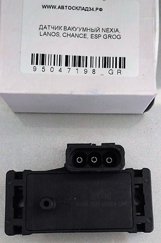 ДАТЧИК ВАКУУМНЫЙ NEXIA, LANOS, CHANCE, ESP GROG