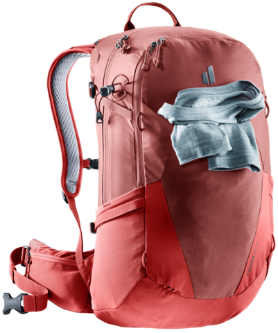 Картинка рюкзак туристический Deuter Futura 25 SL Caspia-Currant - 7