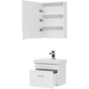 Aquanet 254064 Тумба с раковиной Нота 50 (Moduo Slim) цв.белый (254064)