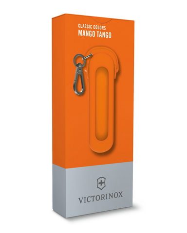 Чехол силиконовый Victorinox для ножа 58 mm серии Classic SD Colors, Mango Tango (4.0451)