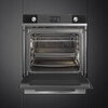 SMEG SOP6102TN Многофункциональный духовой шкаф с пиролизом, 60 см, 10 функций, черное стекло