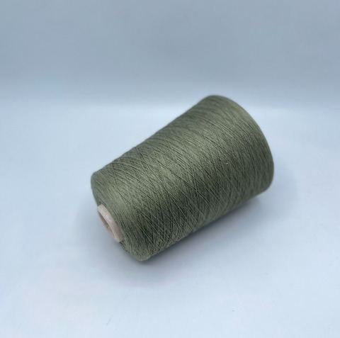 Servizi e seta (пр.Италия), art-Cotsilk, 2/48 2400м/100гр, 55% Шелк малберри 45% Органический хлопок , цвет-Полынь(121/898), арт.33037