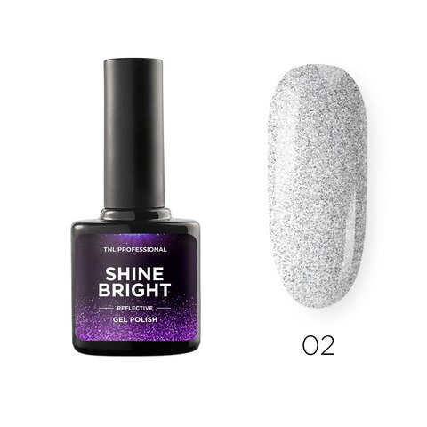 Гель-лак TNL Shine bright №02 - Голографический космос (10 мл.)