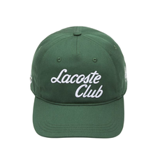 Теннисная кепка Lacoste Sport Roland Garros Edition Twill Cap - green