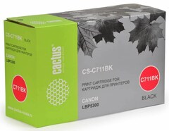 Картридж лазерный Cactus CS-C711BK 711 BK черный (6000стр.) для Canon LBP5300
