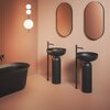Artceram JOLIE JOC001 17 00 Пьедестал для раковины Ø 50 см, цвет черный матовый