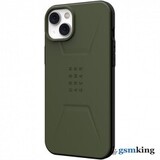UAG Civilian with MagSafe Series Case for Apple iPhone 14 Plus Olive Drab (Зелёный) 114037117272