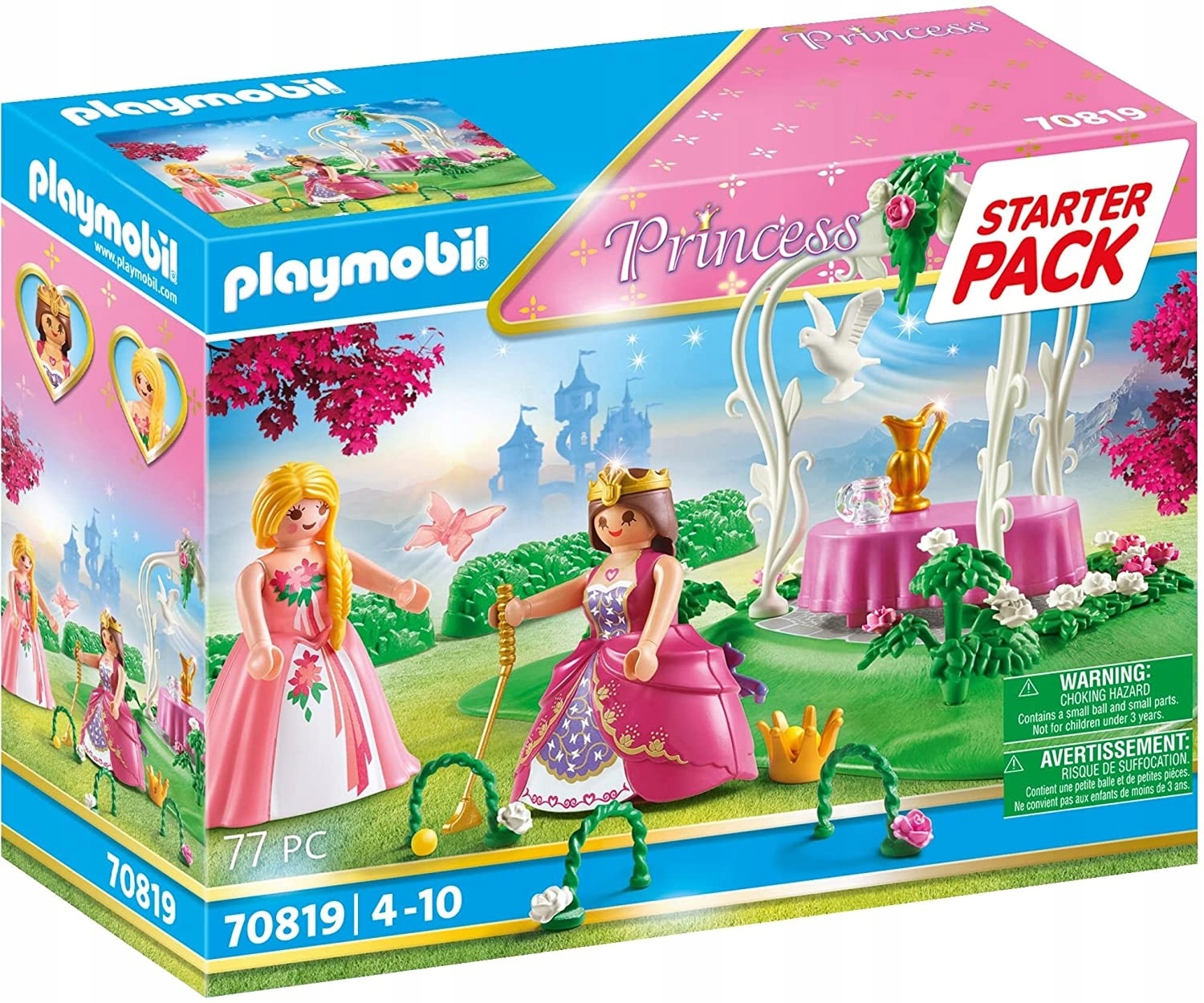 Конструктор Playmobil Princess Стартовый набор Сад принцессы 70819 купить в  Москве