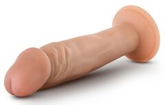 Телесный фаллоимитатор-реалистик 6 Inch Posable Dildo - 16,5 см. - 