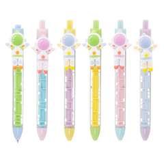 Ручка шариковая, автоматическая, Basir, синие чернила, серия "КОСМОНАВТ", с лабиринтом на корпусе, 36 шт