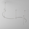 Шинопровод накладной/подвесной Maytoni Busbar trunkings flarity TRX154-2SR-D1500-PT