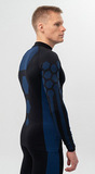 Комплект термобелья Nordski Snake Black/Blue мужской