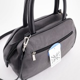 Сумка Саломея 479 македония серый + черный
