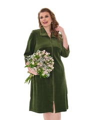 4075 Халат на молнии