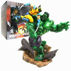 Статуэтка Росомаха против Халка