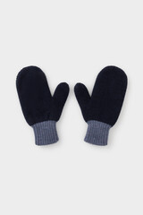 варежки  для мальчика  КВ 10025/ш/темно-синий,джинс